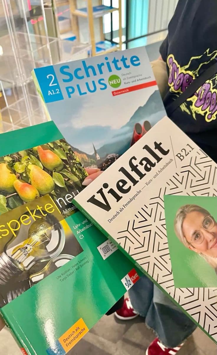 Учебници по немски – Schritte plus, Vielfalt и Aspekte neu